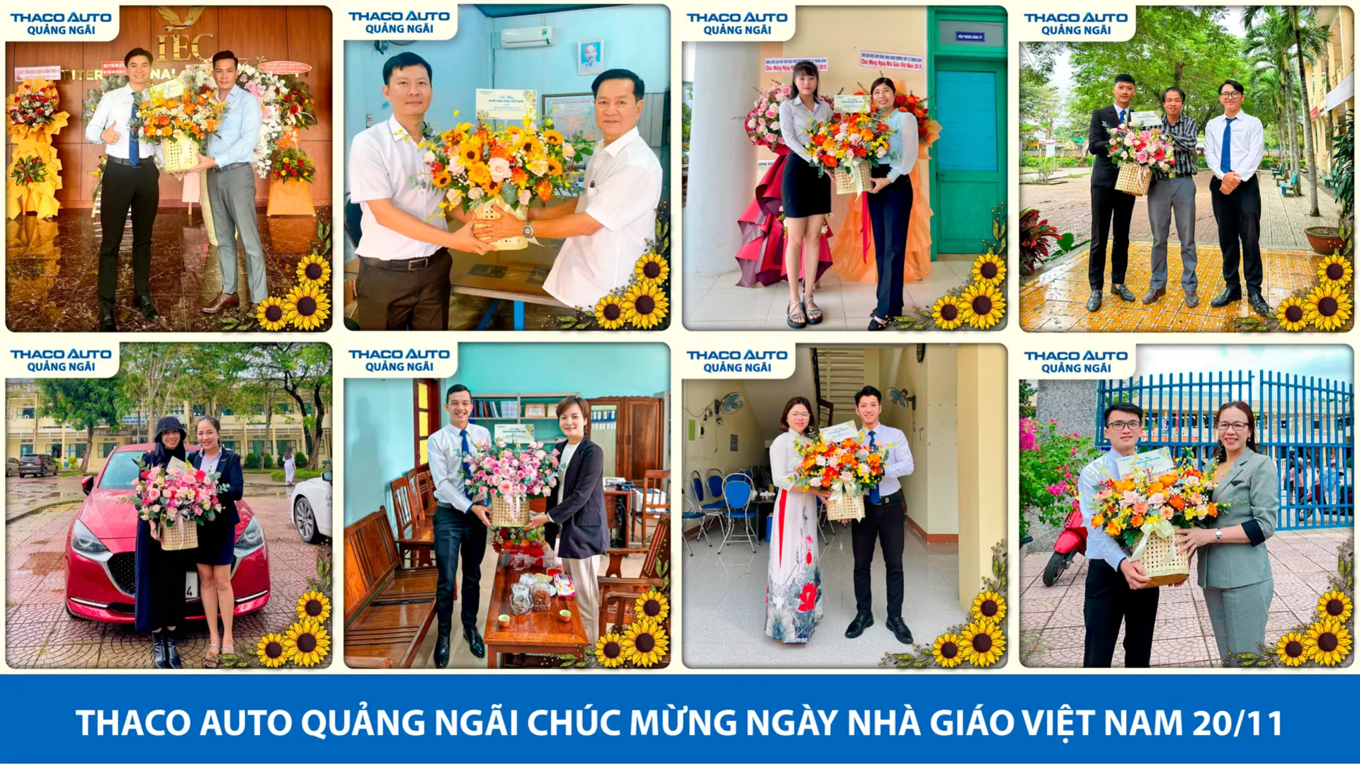 THACO AUTO QUẢNG NGÃI CHÚC MỪNG NGÀY NHÀ GIÁO VIỆT NAM 20/11