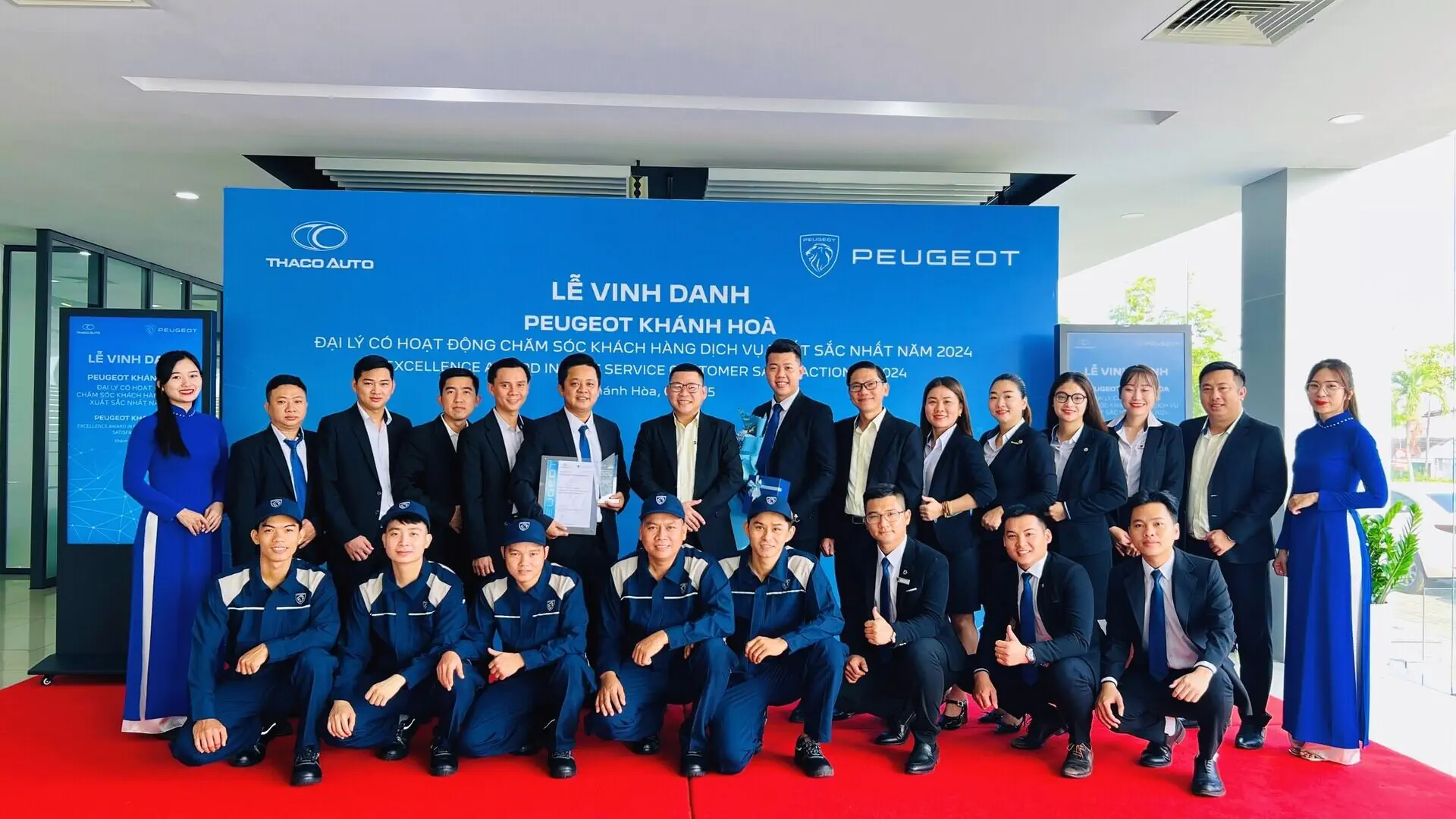 THACO AUTO vinh danh các đại lý chăm sóc khách hàng dịch vụ xuất sắc năm 2024