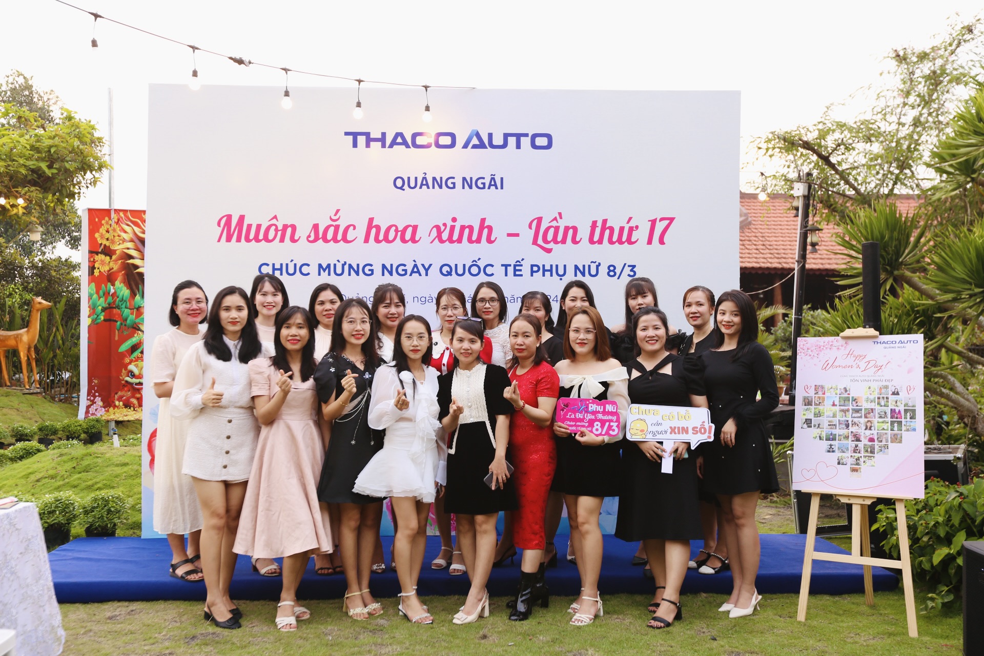 THACO AUTO Quảng Ngãi tổ chức chương trình “Muôn sắc hoa xinh – Lần thứ 17”