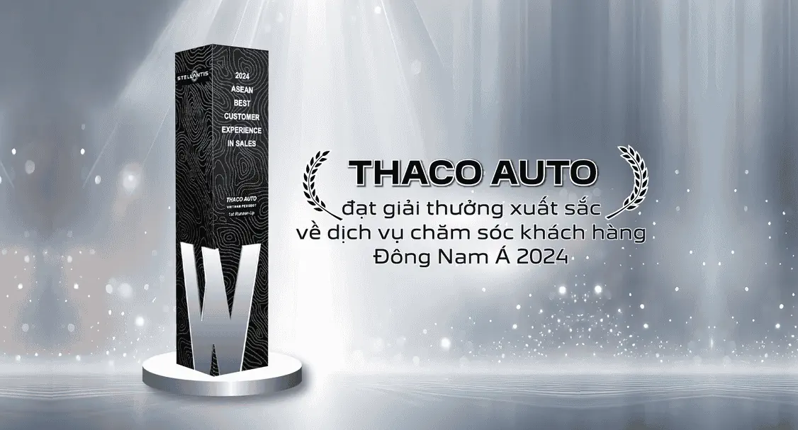 THACO AUTO đạt Giải thưởng xuất sắc về Dịch vụ chăm sóc khách hàng khu vực Đông Nam Á năm 2024